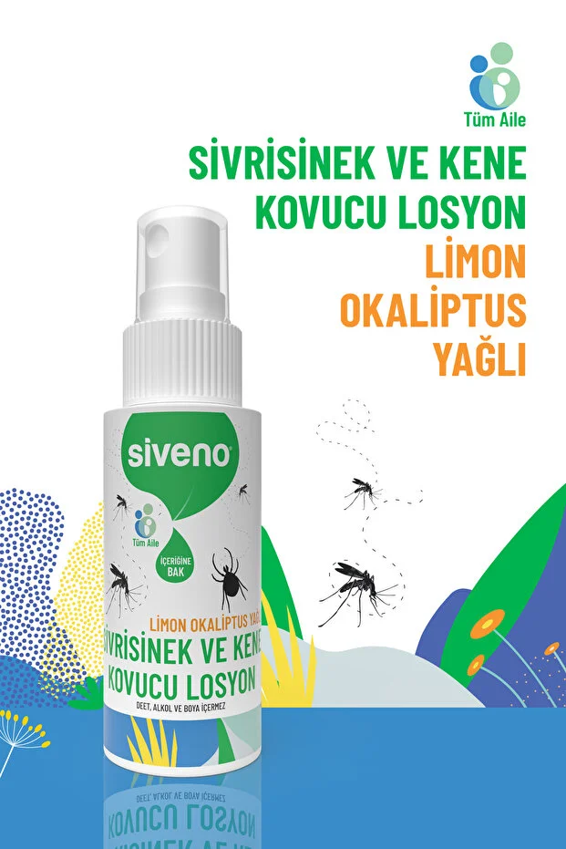 Sivrisinek ve Kene Kovucu Sprey Losyon Bitkisel Tüm Vücut İçin Seyahat Tatil Boy 50 ml Sivrisinek ve Kene Kovucu Sprey Losyon Bitkisel Tüm Vücut İçin Seyahat Tatil Boy 50 ml